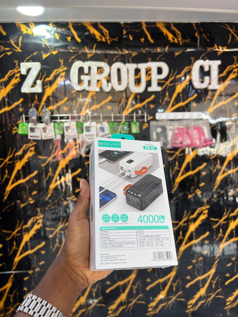 Power Bank 40000mAh ( SOVO )