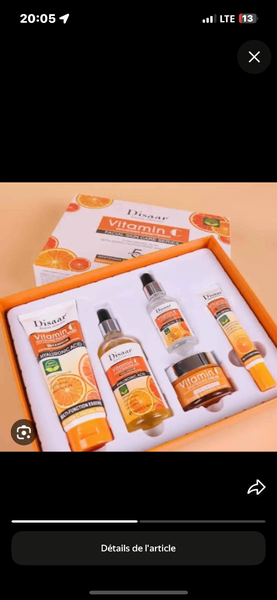 Set Soins Visage Vitamine C