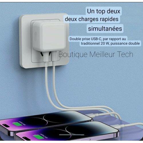 Chargeur très rapide iphone original