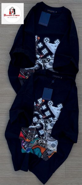 T-shirt avec imprimé coloré