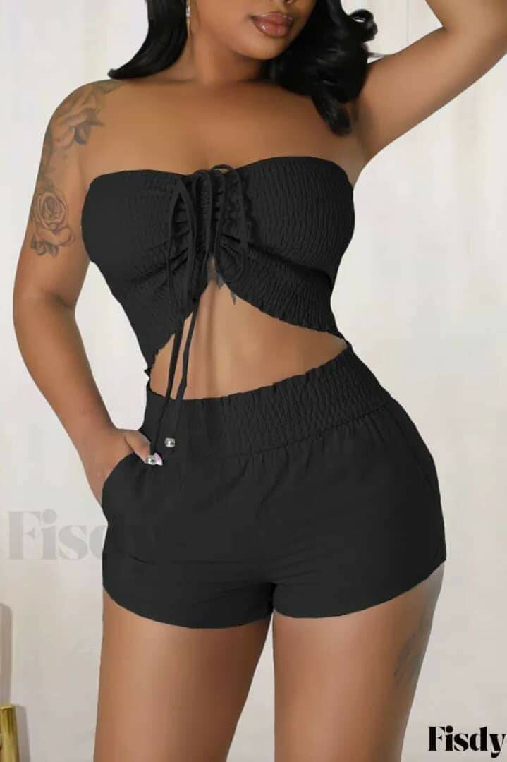 Ensemble d'été Femme Élastique