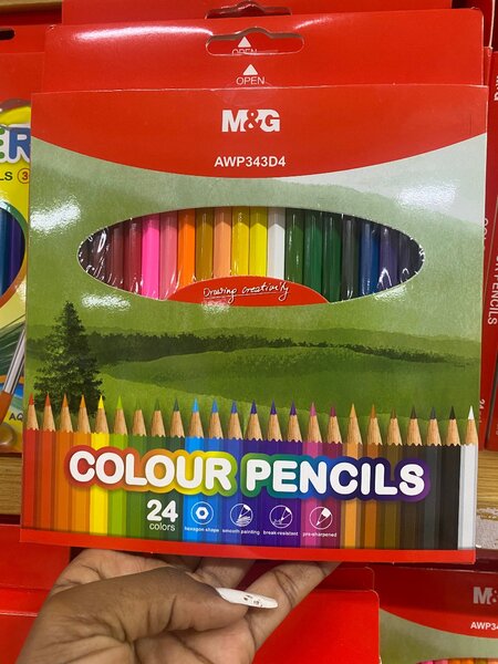 Crayons de Couleur 24pcs