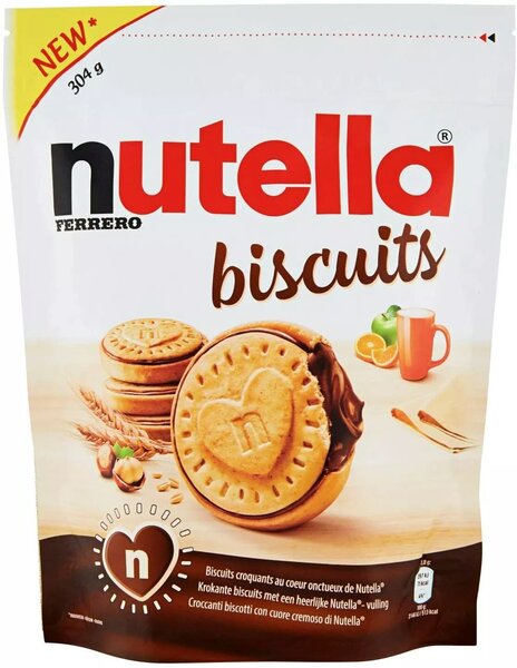 Biscuits Nutella Ferrero 304g
