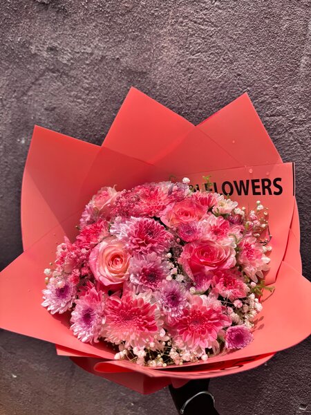 Bouquet rose élégant