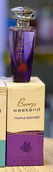 Berrys Weekend Perfume Purple Edition