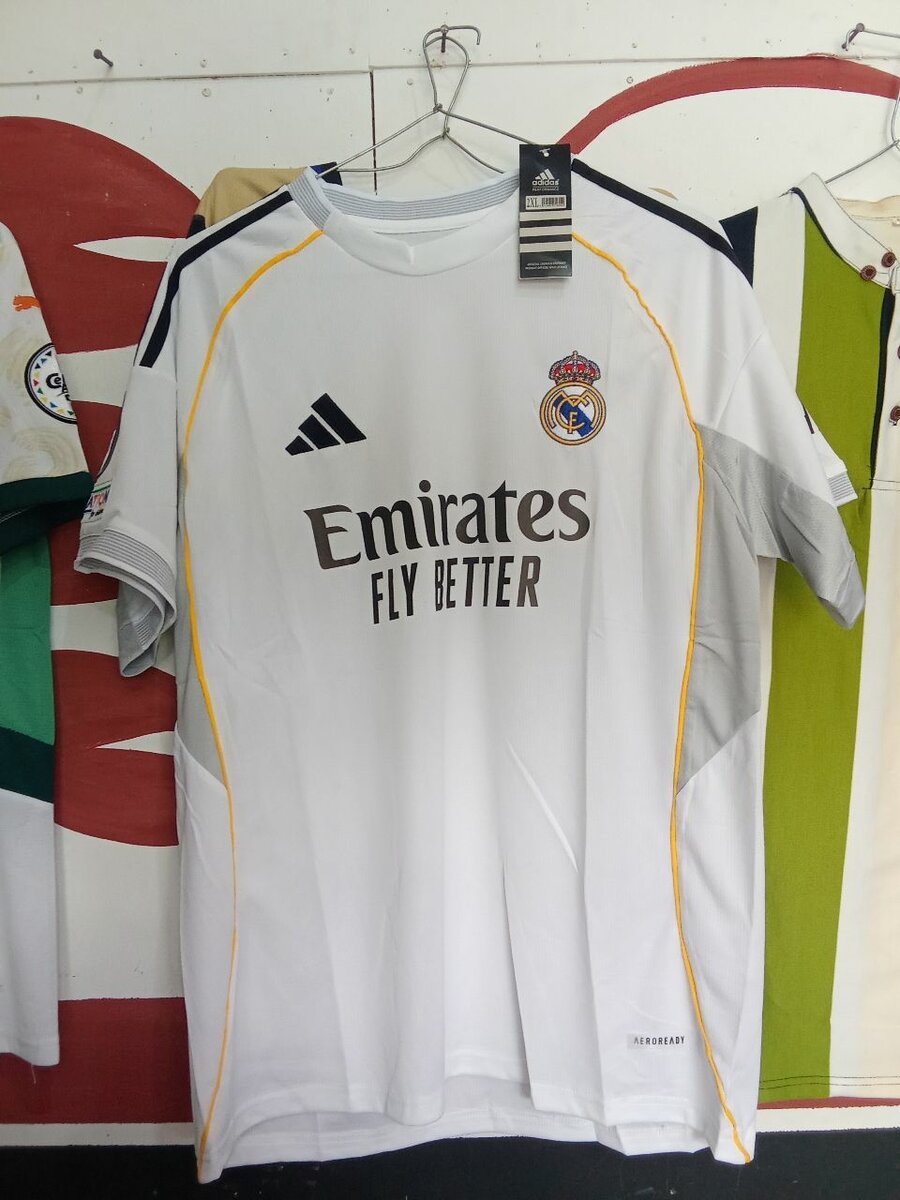 Maillot de football Real Blanc