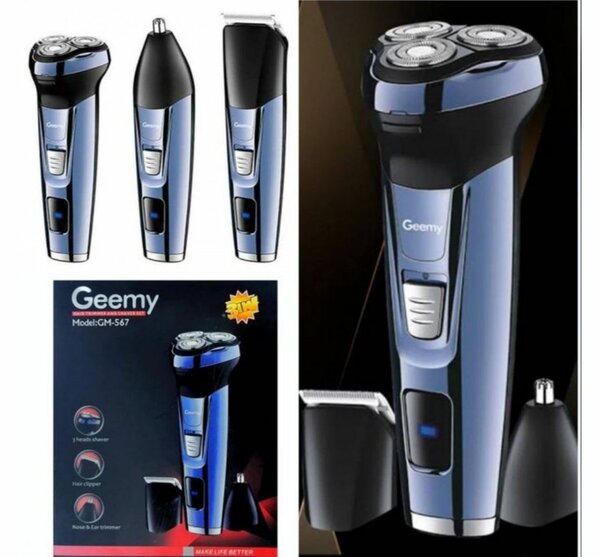 Rasoir Tondeuse 3en1 Geemy 567