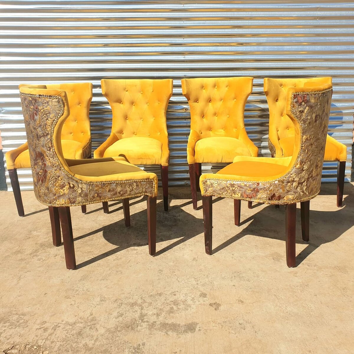 Loving on these dining chairs