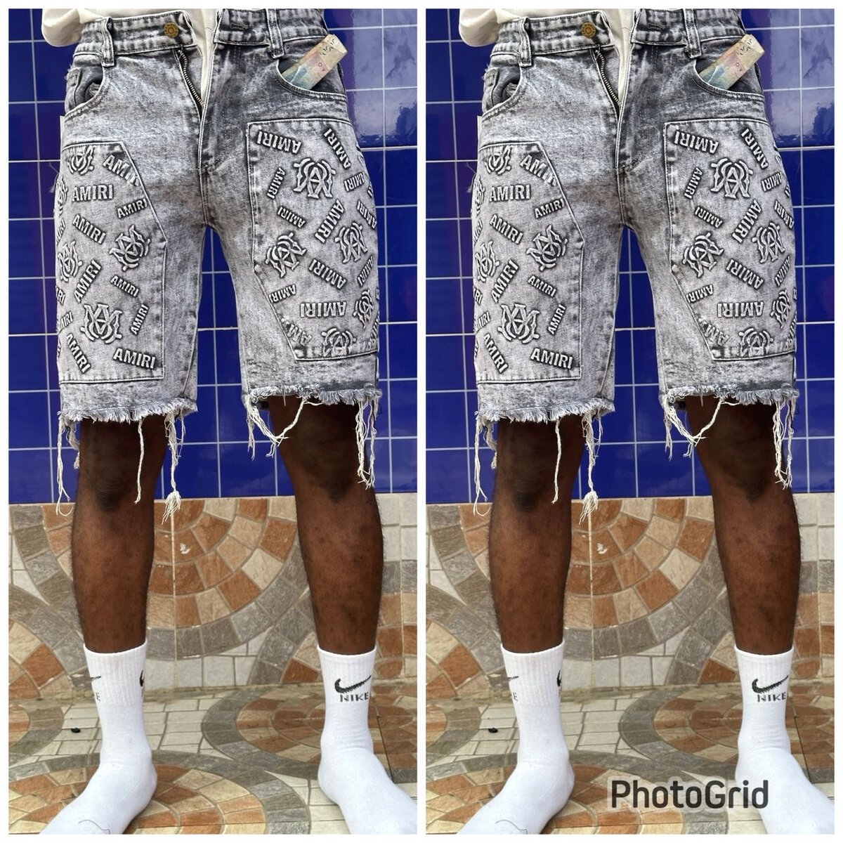 Shorts en jean décontractés