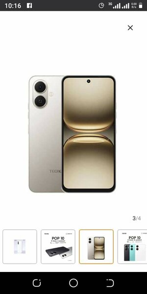 Smartphone Tecno POP 10 puissant