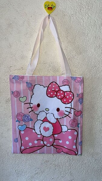 Sac cabas kawaii imprimé