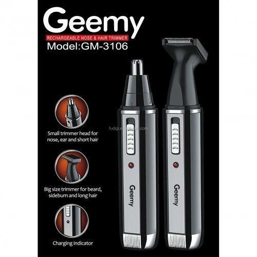 Tondeuse Nez et Cheveux Geemy