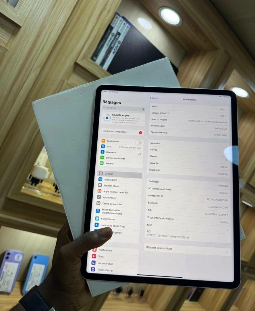 iPad Pro 12.9" Wi-Fi Gris