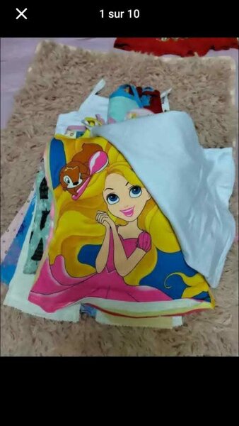 Sous corps petite fille