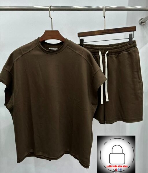 Ensemble décontracté marron