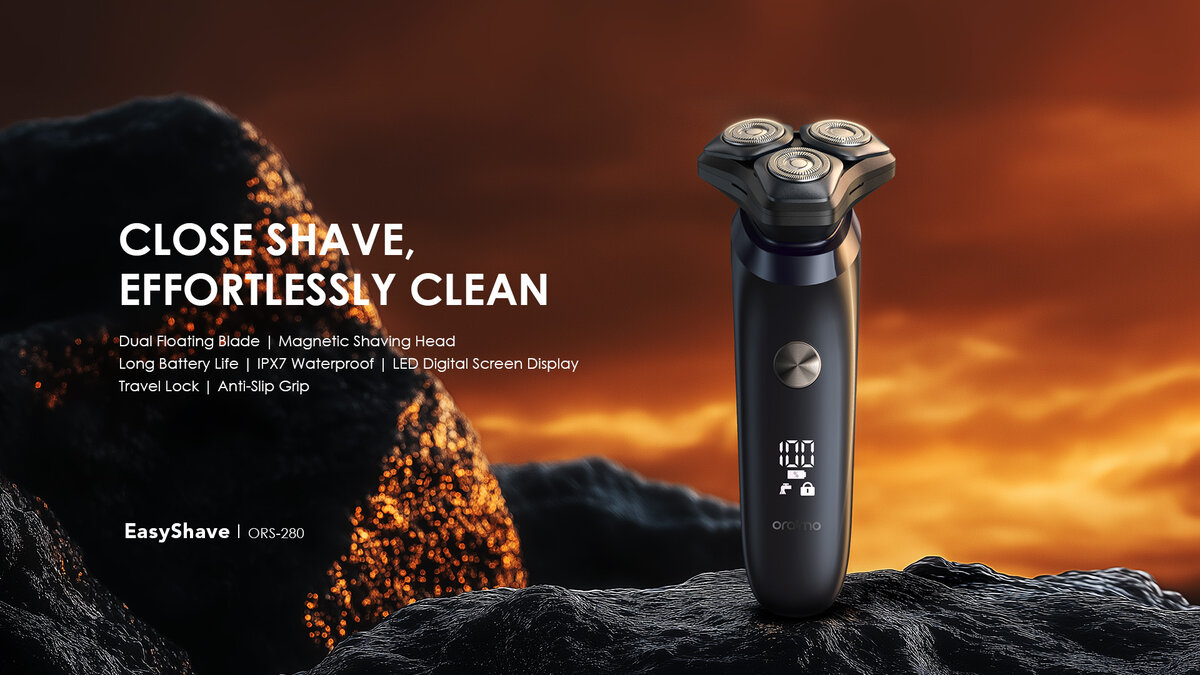 Rasoir Électrique Waterproof Anti-Dérapant