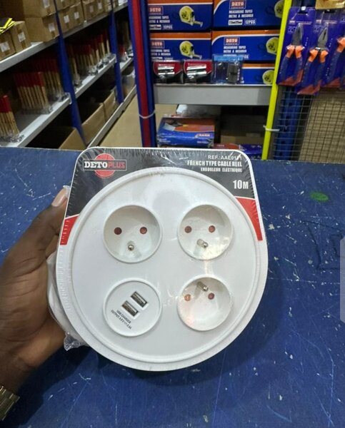 Enrouleur électrique 10m avec USB