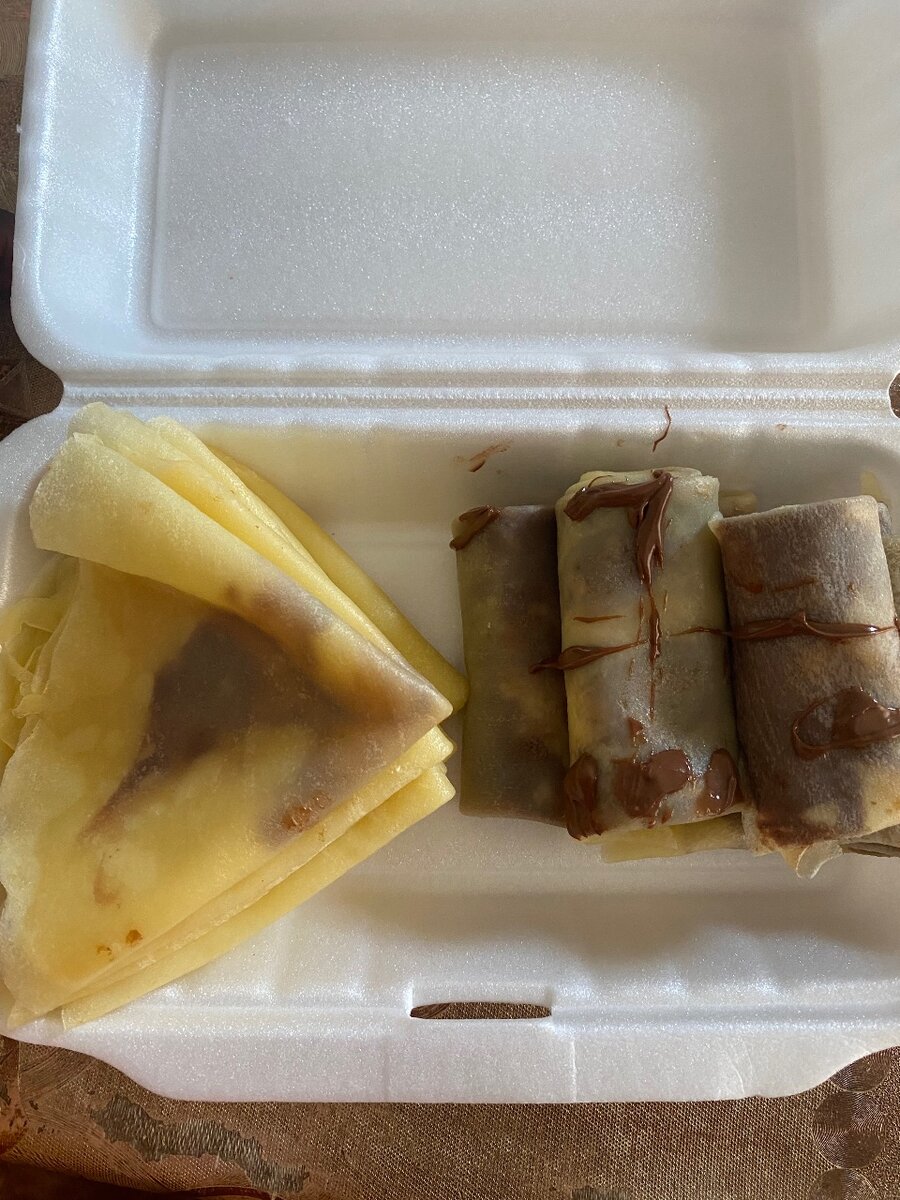 Crêpes gourmandes au chocolat