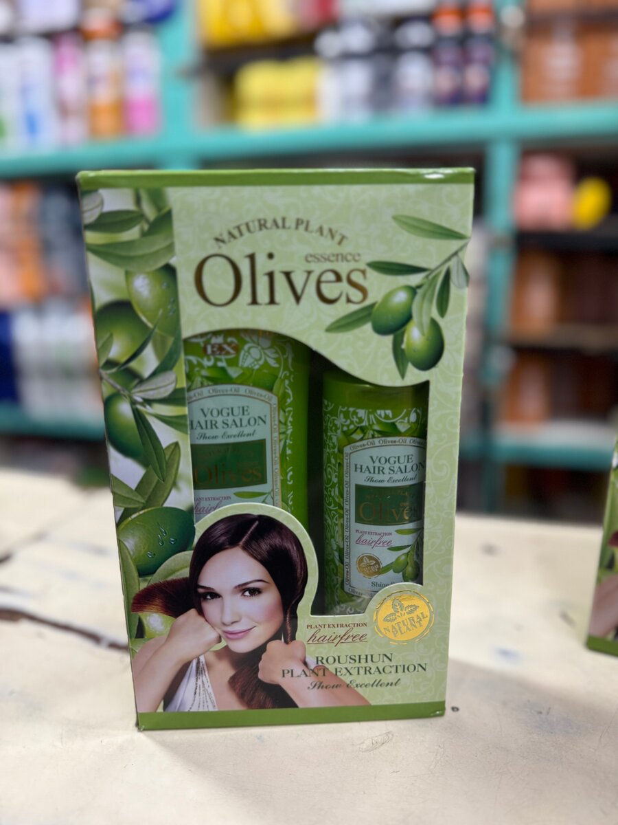 Shampoo et Après-Shampooing Olives