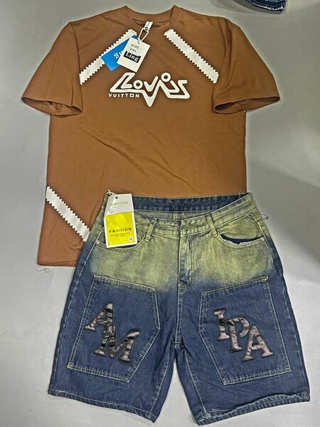 T-shirt et Short tendance été