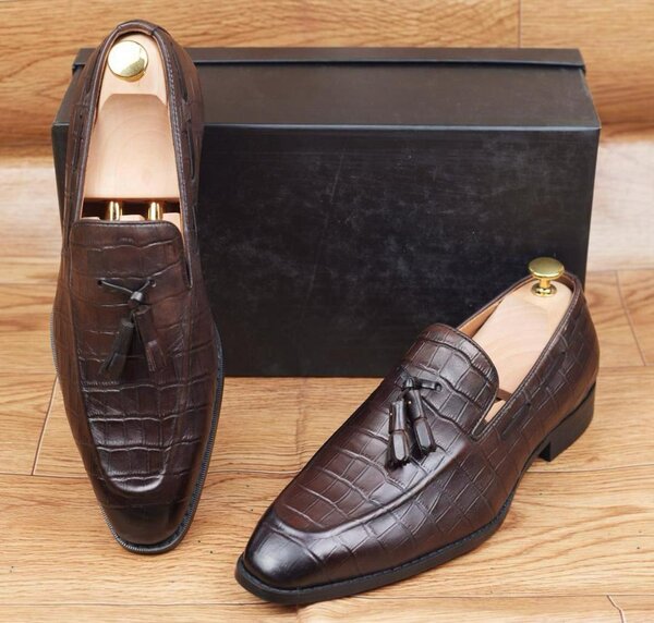 Chaussures élégantes en cuir