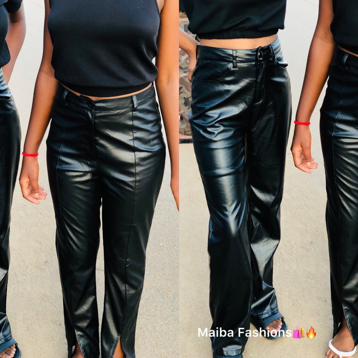 Leather pants