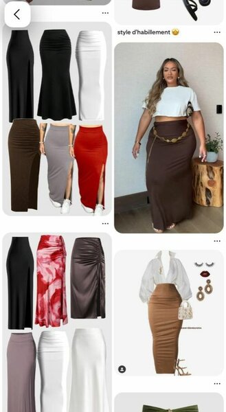 Jupe longue élégante