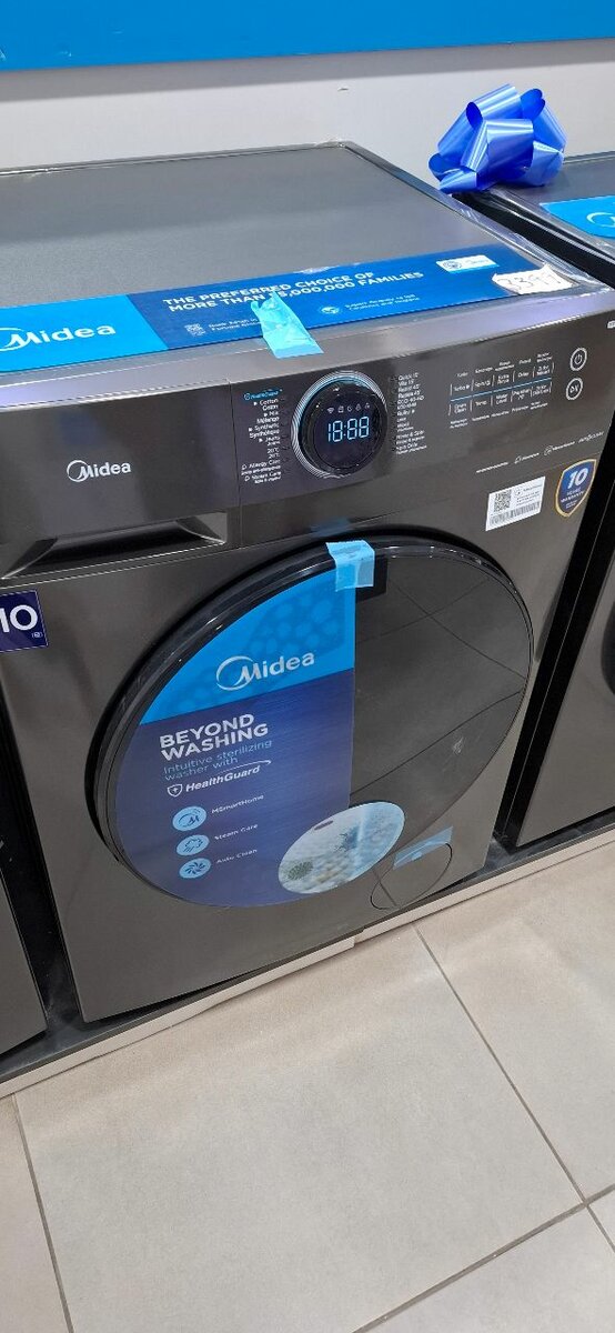 10kg digital washing machine front loader fully automatic wa