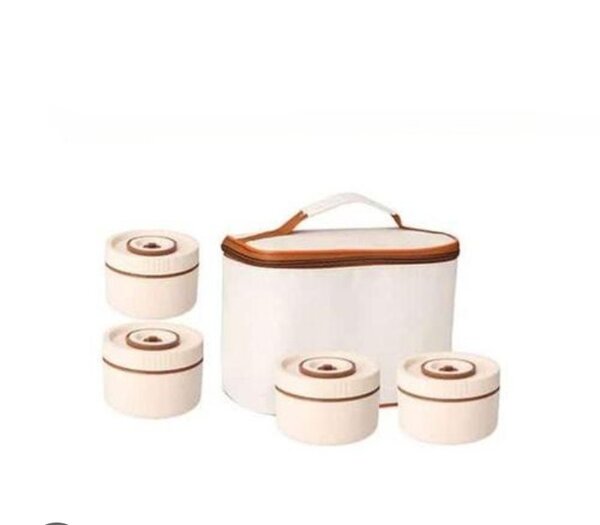 Set de boîtes alimentaires avec sac