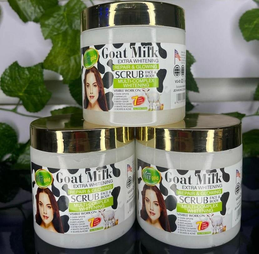 Veetgold brightening body scrub