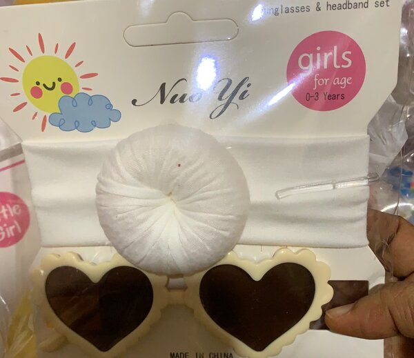 Sunglasses &head band set