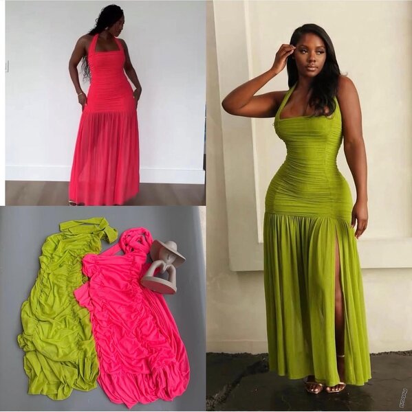 Robe longue élégante femme