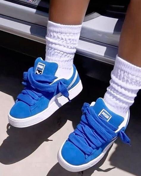 Baskets PUMA Suede Bleu