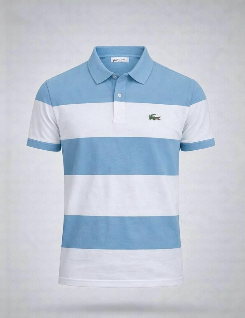 Polo rayé homme confortable
