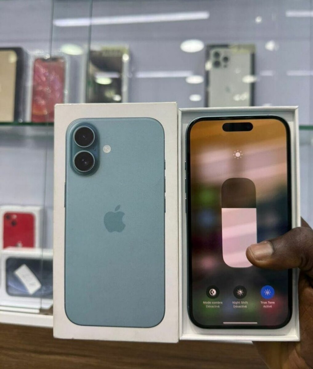 iPhone 16 Bleu Nouveau Modèle