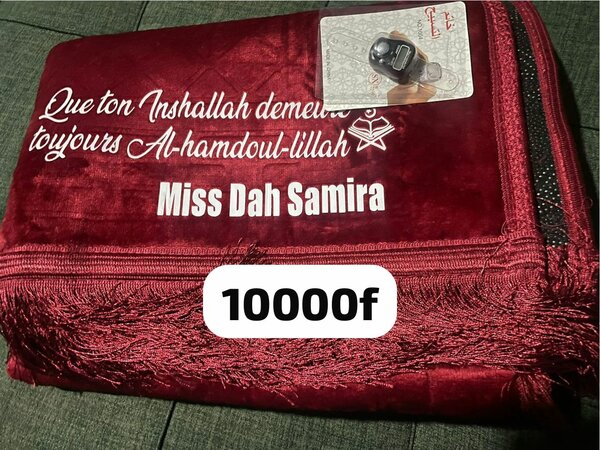 Tapis de Prière Personnalisé