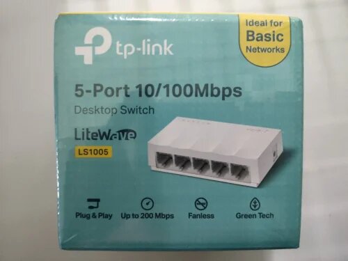 Switch TP-Link 5-Port 10/100Mbps
