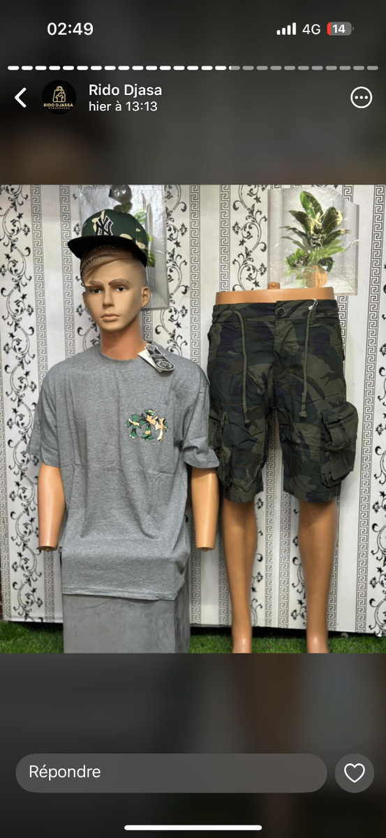 Ensemble décontracté homme