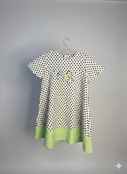 Robe enfant verte 3 à 5ans