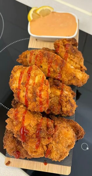 Poulet pané croustillant