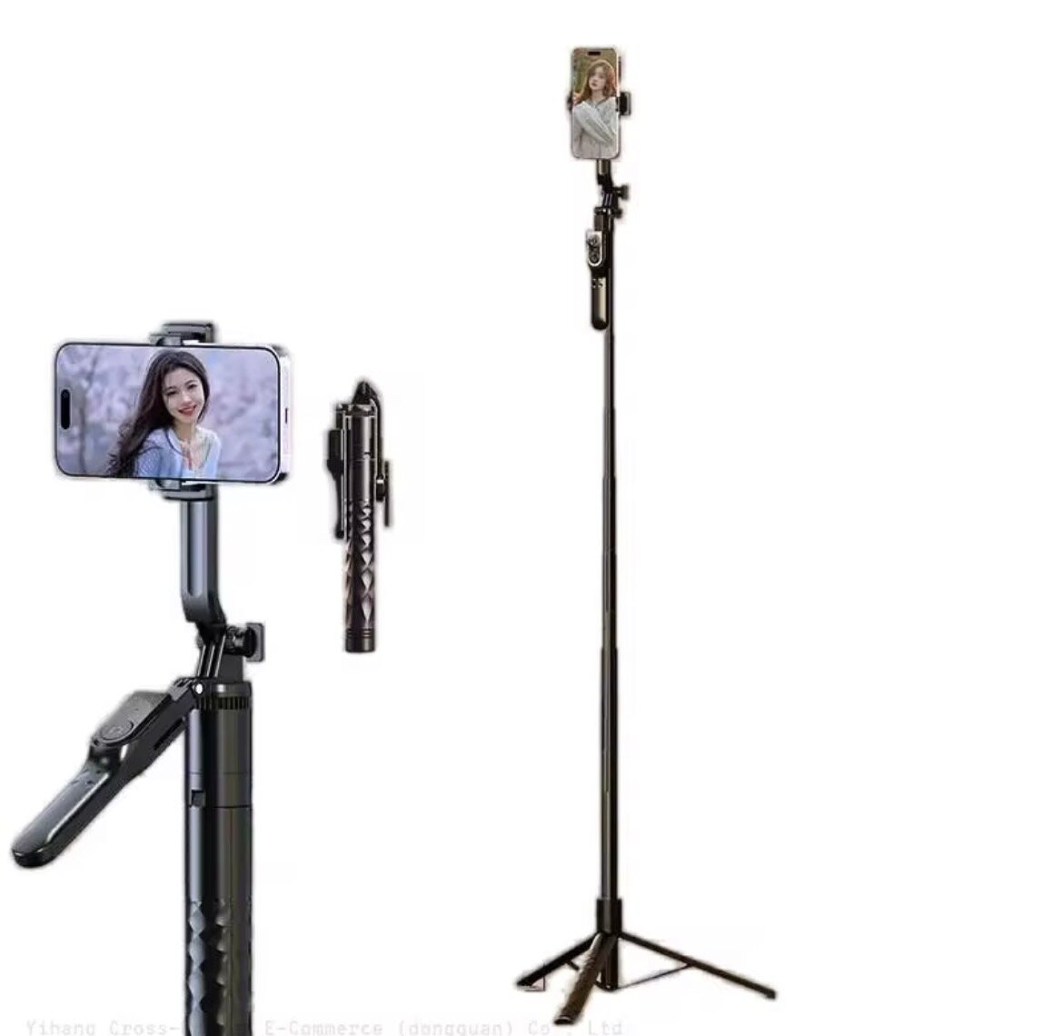 Perche à selfie stabilisée 3 axes
