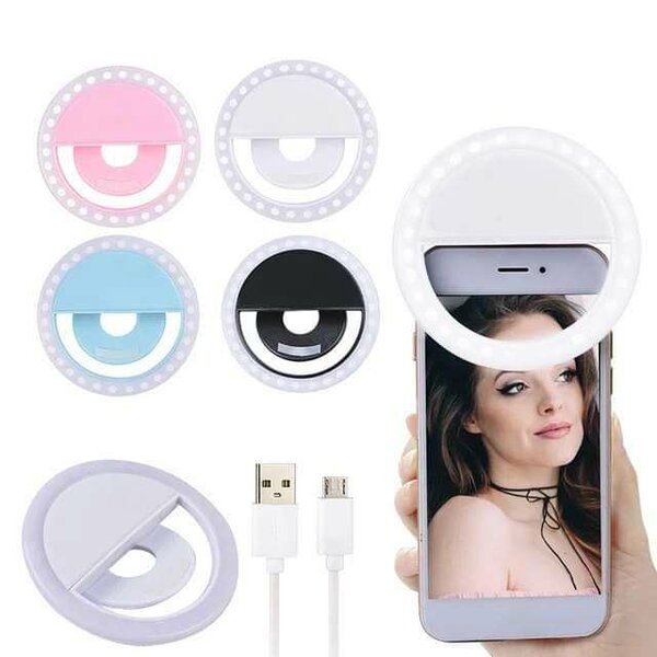 Mini ring lightselfie portable