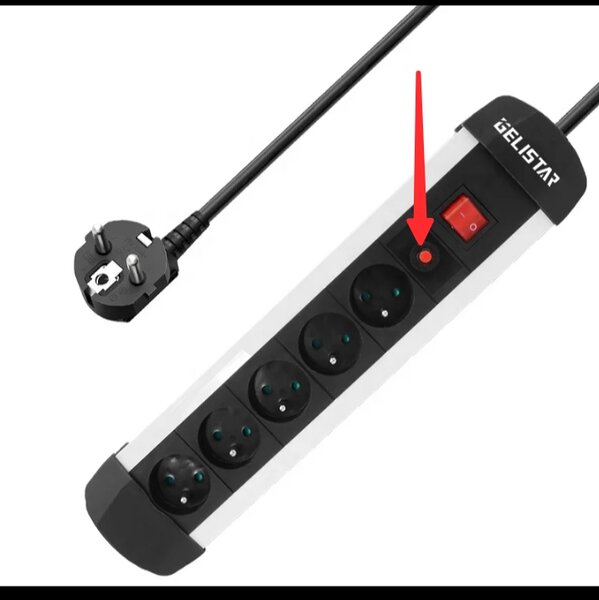 Multiprise isolée ignifuge