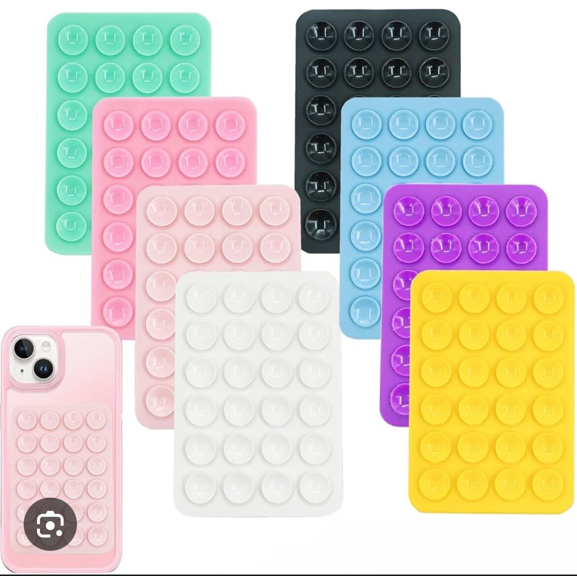 Pads adhésives pour téléphone