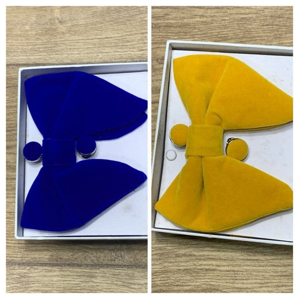 Ensemble Nœud Papillon en Velours