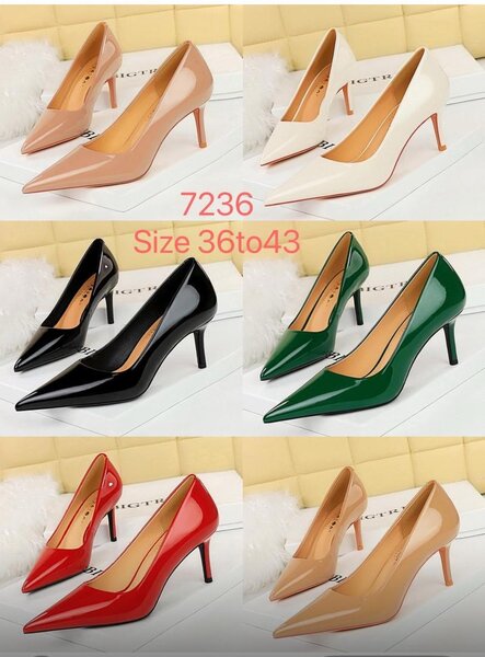 Escarpins Élégants Vernis Femme