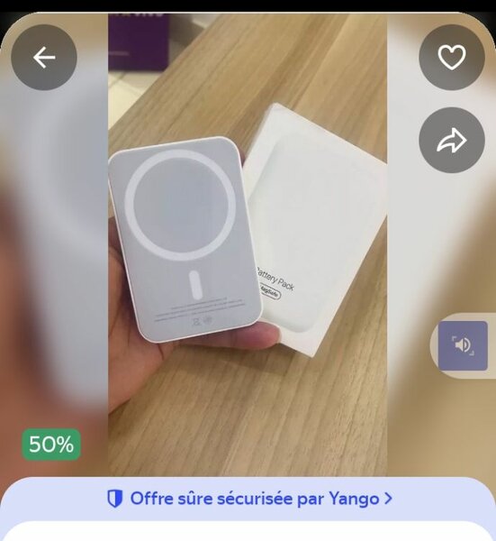 Batterie MagSafe iPhone