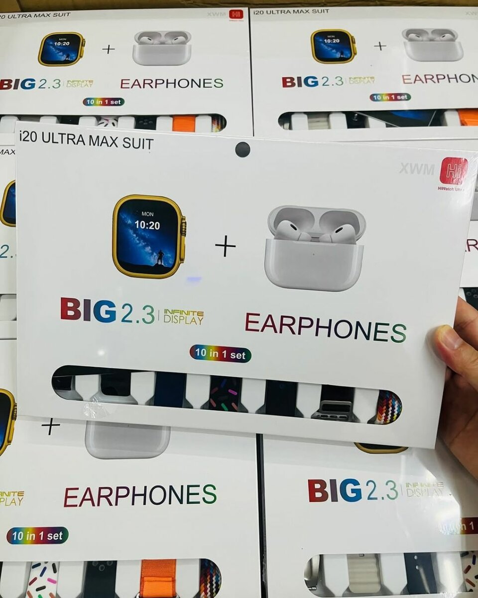 10 in one smartwatch and earpods