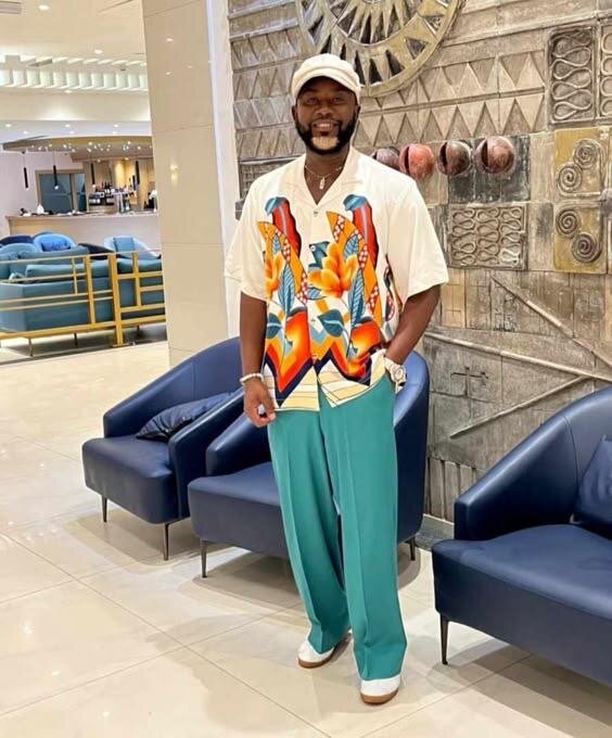 Tenue Homme Élégante Imprimée