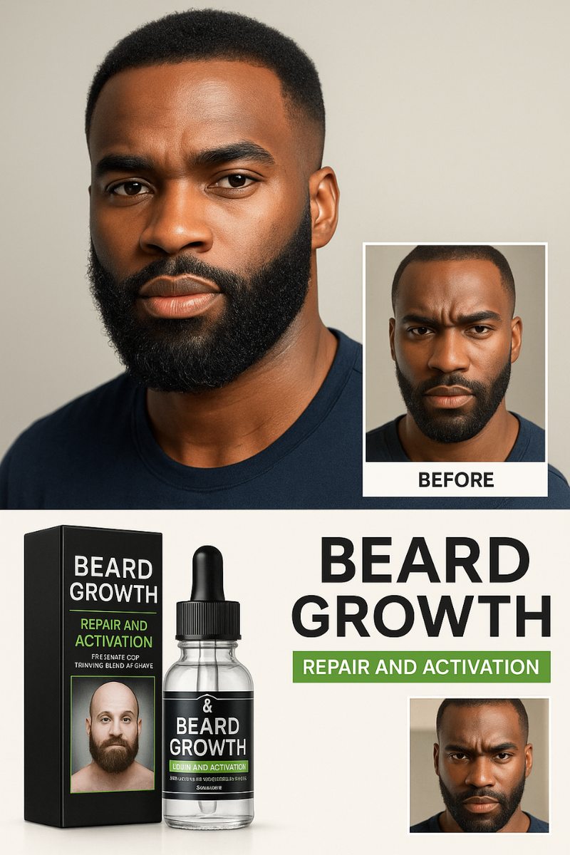 Huile Croissance Barbe Bio